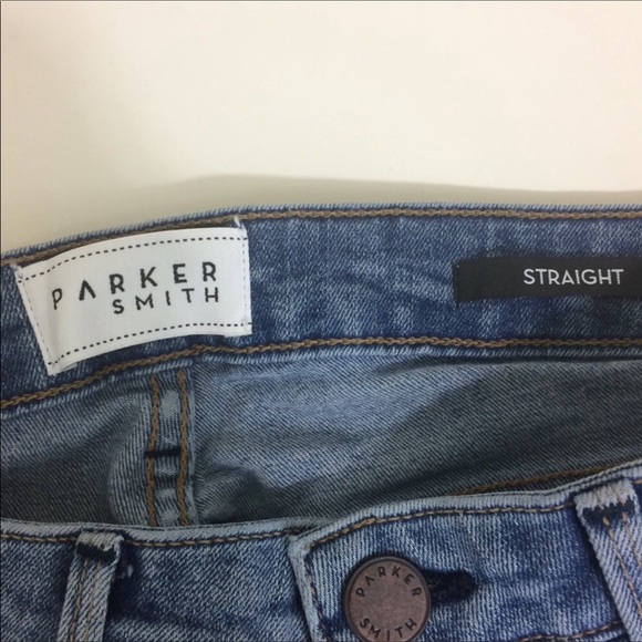 Parker Smith Straight fray hem jeans Size 26 NWOT - Picture 5 of 7